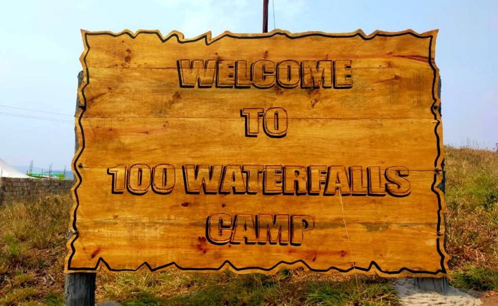 Camping at 100 Waterfalls, Cherrapunji
