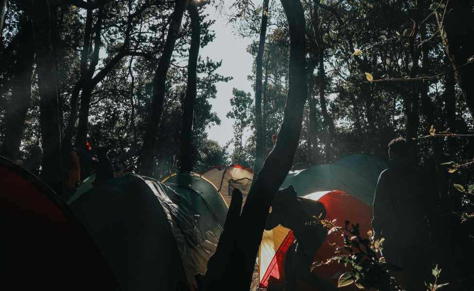Camping in Nongriat